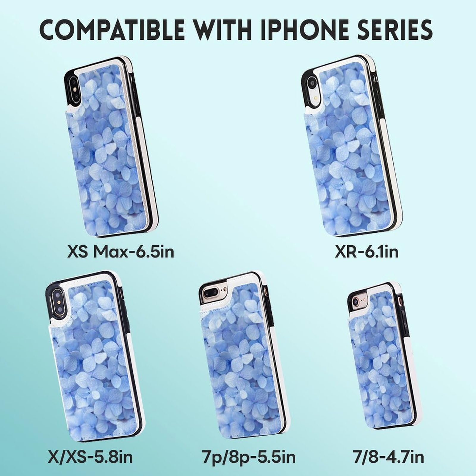 花陽のスマホケース Amazon.co.jp: iPhone XS Max ケース 手帳型 紫陽花柄 あじさい